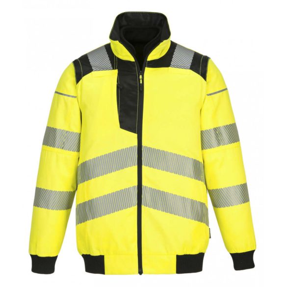 Portwest PW302 - PW3 Hi-Vis 3-in-1 Pilóta kabát - L - sárga