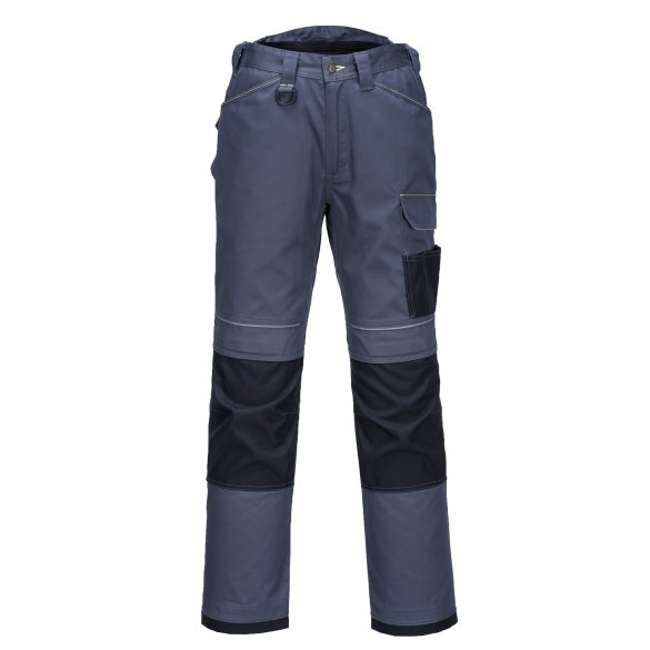 Portwest PW3 könnyű stretch nadrág PW304 - szürke/fekete - 40 (XL)