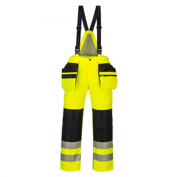 Portwest PW3 Hi-Vis téli nadrág PW351 - sárga / fekete - 4XL