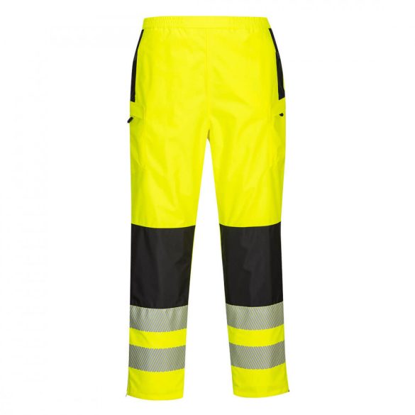 Portwest PW3 Hi-Vis női eső nadrág PW386 - sárga/fekete - L