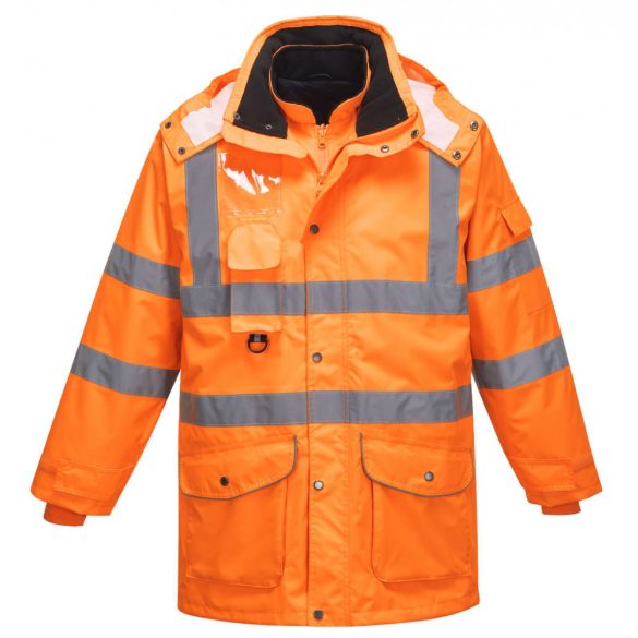 Portwest RT27 - Hi-vis 7:1 kabát - 4XL - narancs