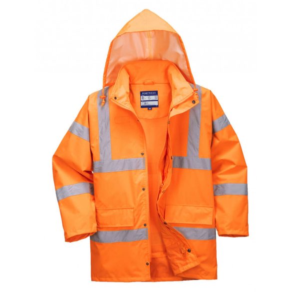 Portwest RT63 - Hi-Vis Breathable Traffic Jacket (Interactive) - M - narancs