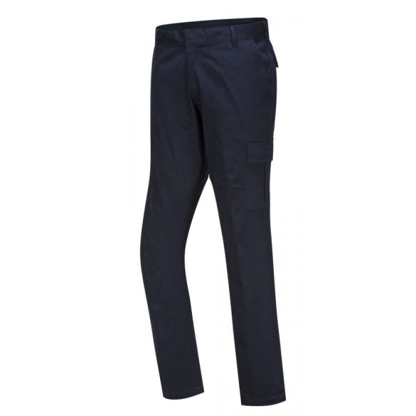 Portwest S231 - Stretch Slim Combat nadrág - 28 - tengerészkék