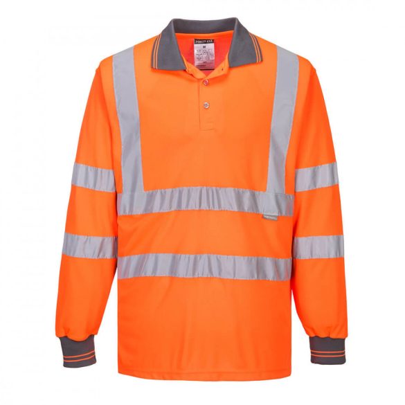 Portwest Hi-Vis hosszú ujjú pólóing S277 - narancs - XS