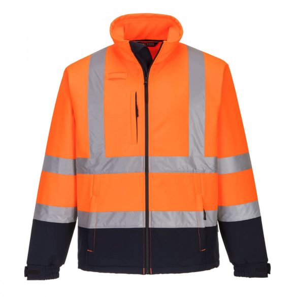 Portwest Láthatósági kontraszt Softshell (3L) S425 - narancs/tengerészkék - L