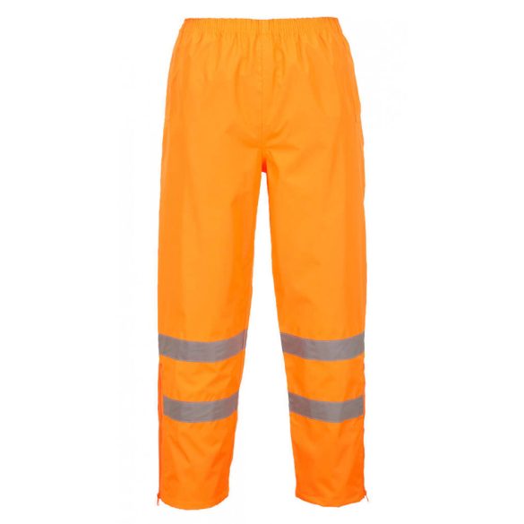 Portwest S487 - Hi-Vis lélegző nadrág - L - narancs