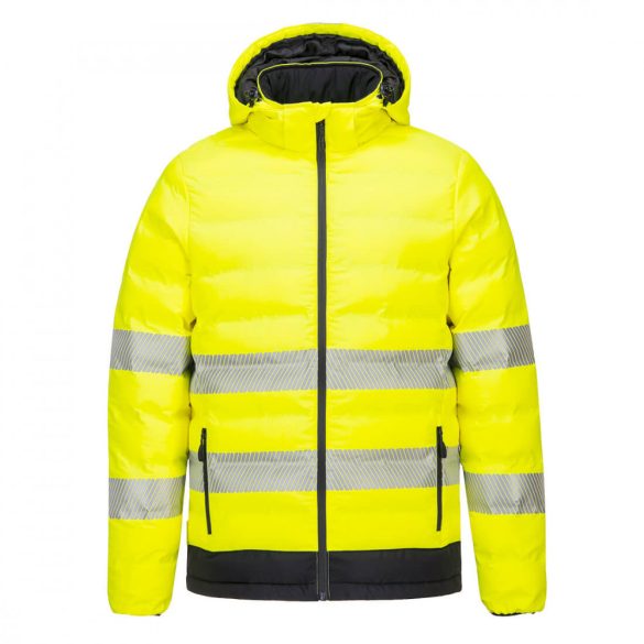 Portwest Hi-Vis fűtött kabát S548 - sárga / fekete - L