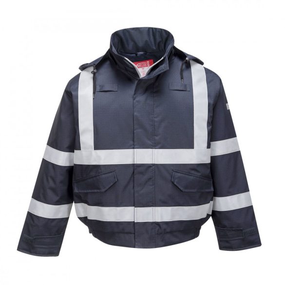 Portwest Bizflame Rain Multi Protection bomber kabát S783 - tengerészkék - 5XL