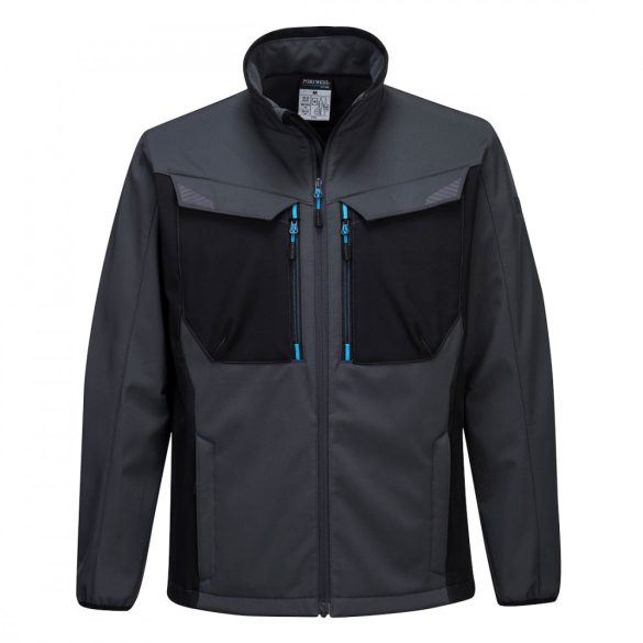 Portwest WX3 Softshell kabát T750 - metál szürke - 5XL