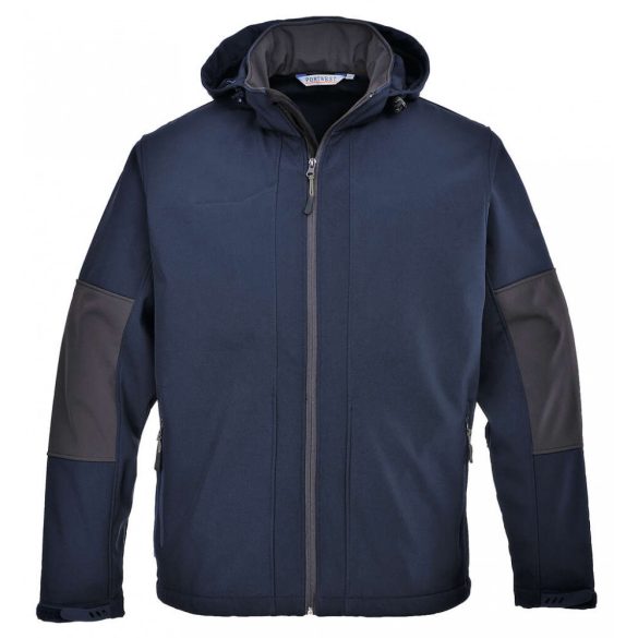 Portwest TK53 - Softshell kapucnival (3L) - L - tengerészkék