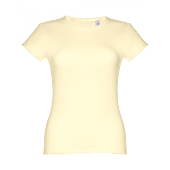 TH Clothes SOFIA kereknyakú női póló TH-SOF pastel yellow 3XL